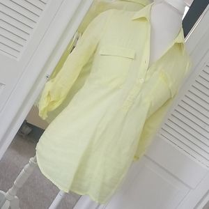 Old navy linen top size xs